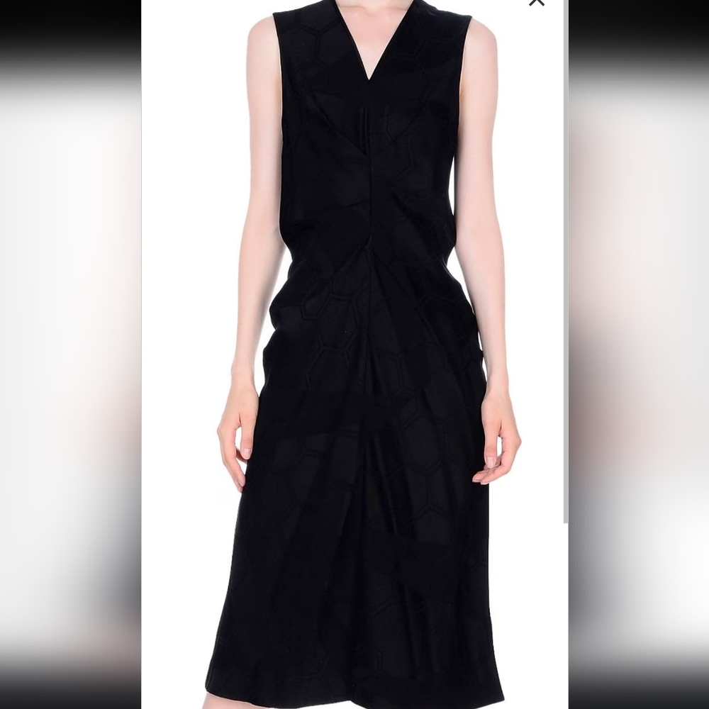NWT Isabel Marant ruched midi dress 36 / Medium 6 US - Picture 3 of 13